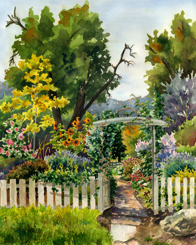 Garden Gate by Anne Gifford