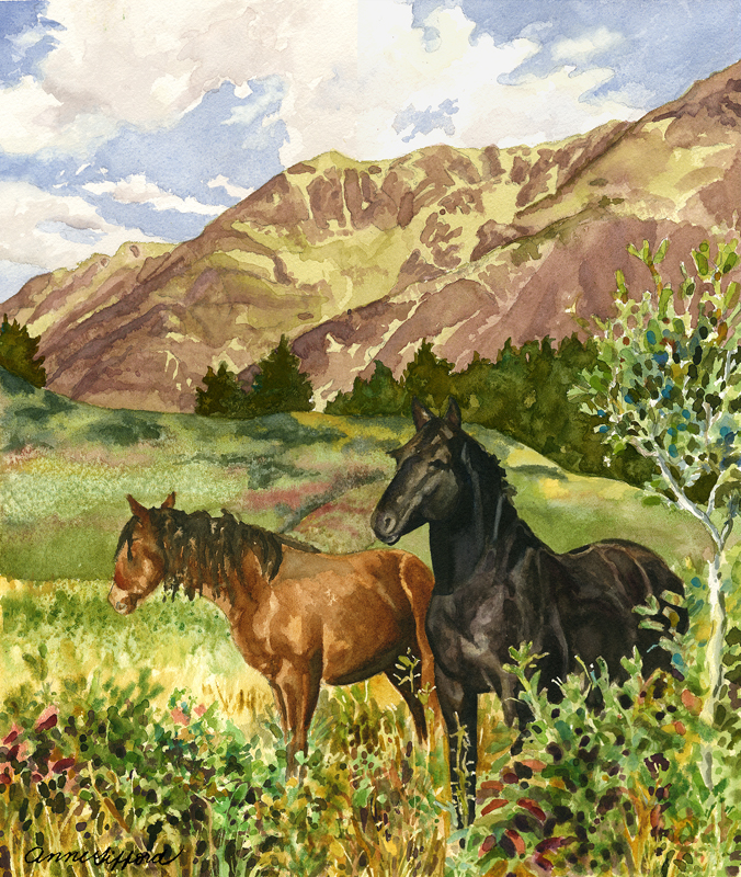 Wild Horses by Anne Gifford