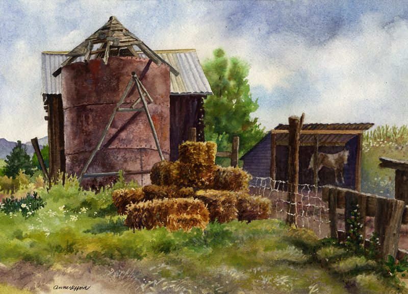 Morning on the Farm by Anne Gifford