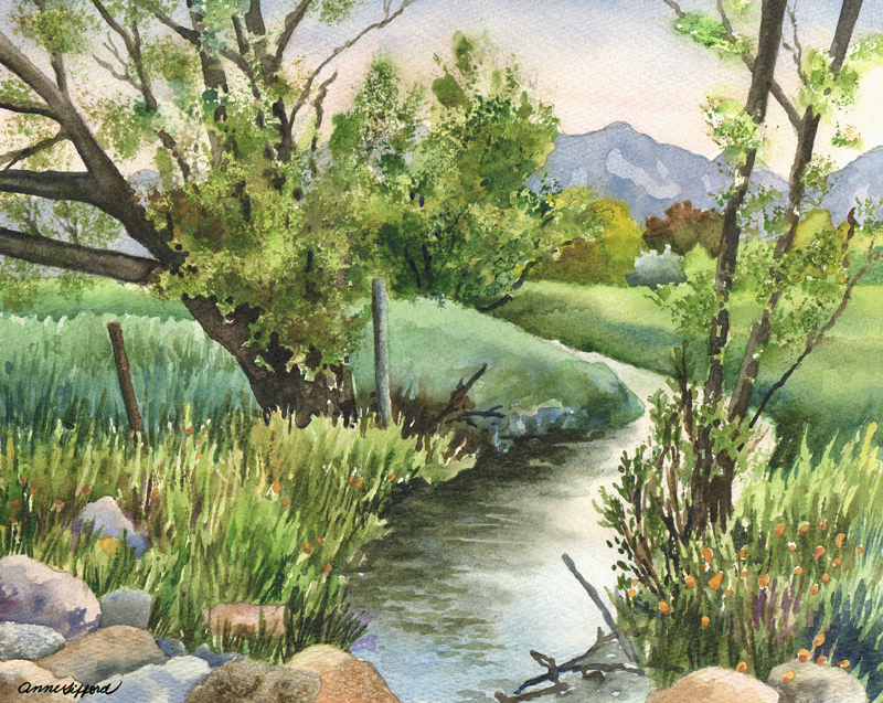 South Boulder Creek by Anne Gifford