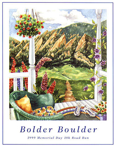 Bolder Boulder 1999 10K Race by Anne Gifford
