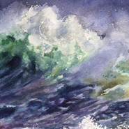 Midnight Surf by Anne Gifford