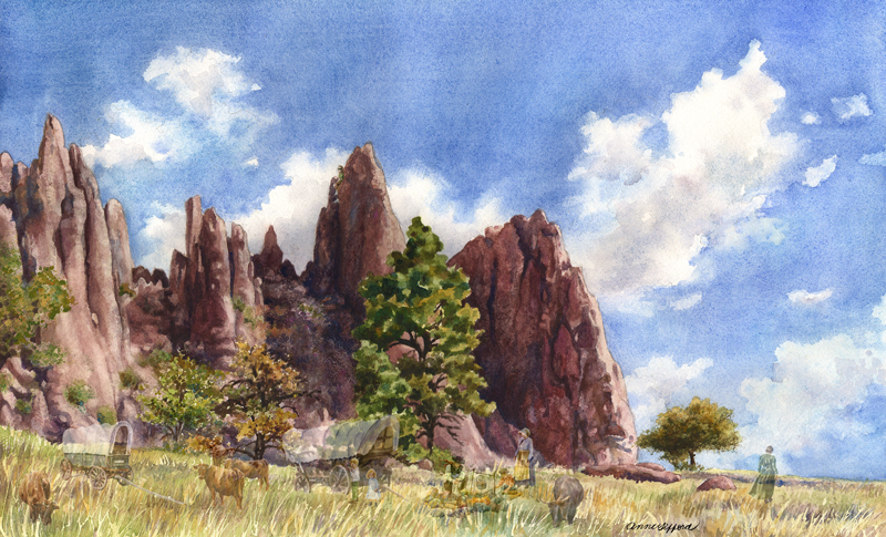 Settler's Park Boulder Colorado by ANne Gifford